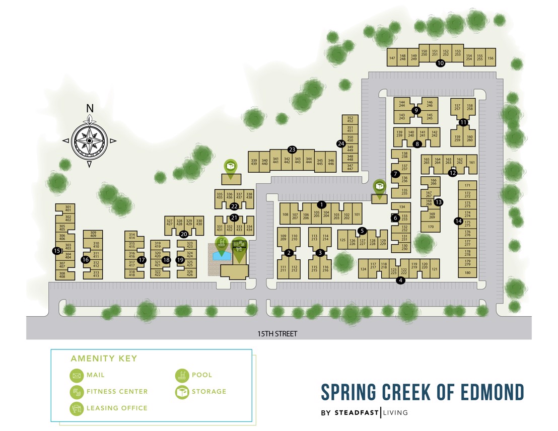 Spring Creek of Edmond - Community Map
